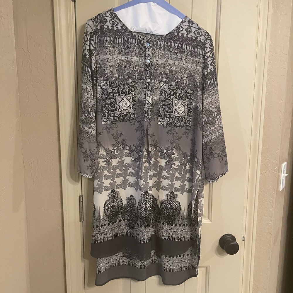 Figueroa & Flower High Low Boho Top